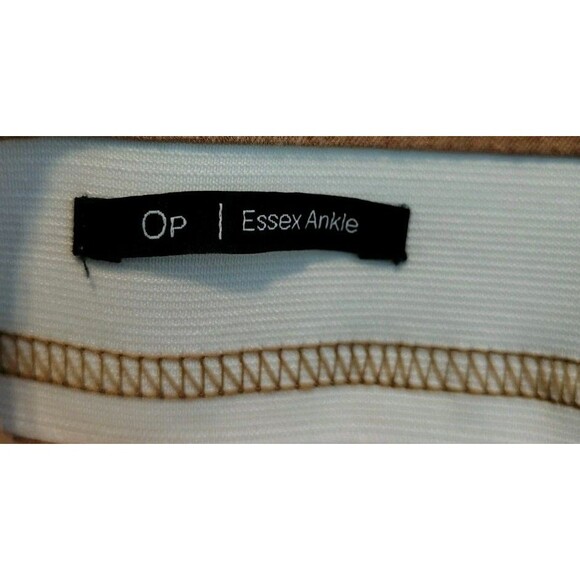 Talbots Pants Size OP Essex Ankle Pull On Tan - Picture 3 of 9